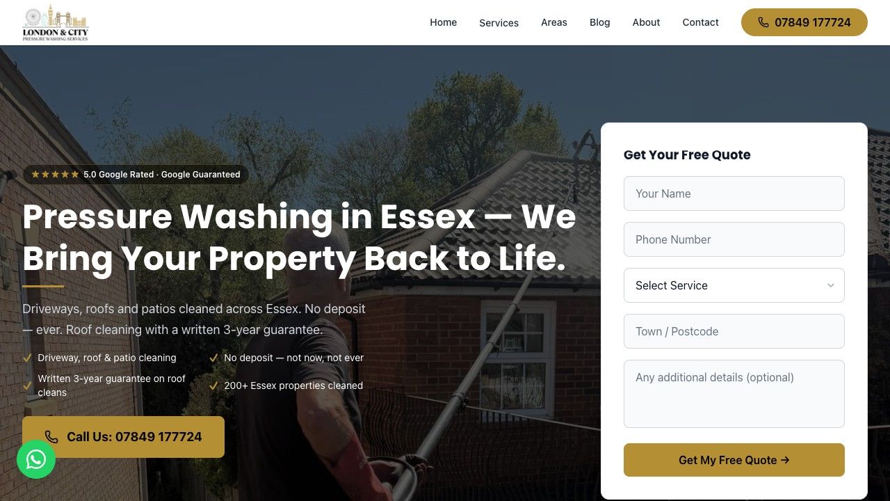 London & City Pressure Washing
